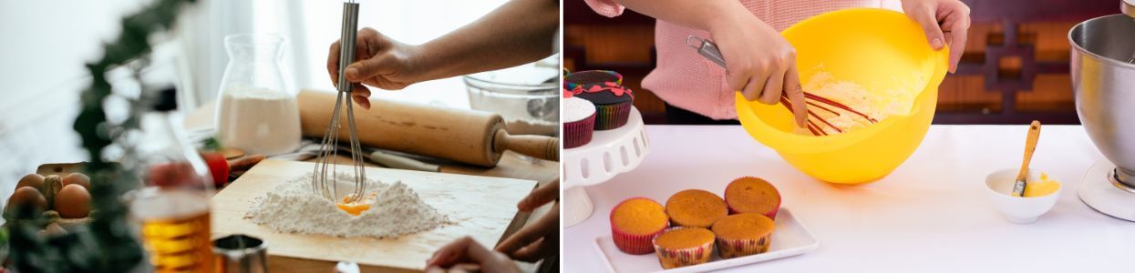 Fouet de cuisine en silicone ou en inox