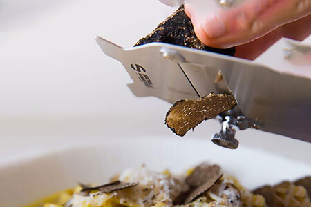 Mandoline pour tuffe