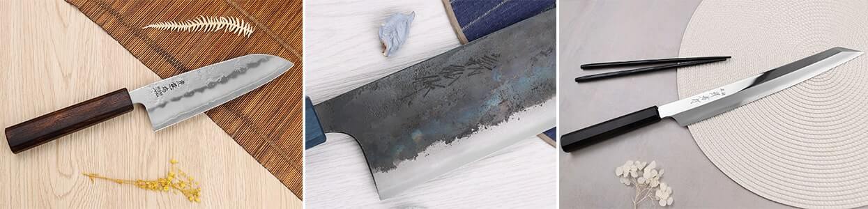 Anatomie d'un couteau de cuisine japonais