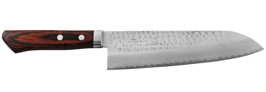 Couteau de chef japonais 18cm martel&eacute;