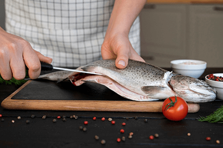 couteau filet sole filet de poisson